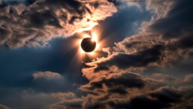 Eclipse solar en Cantabria