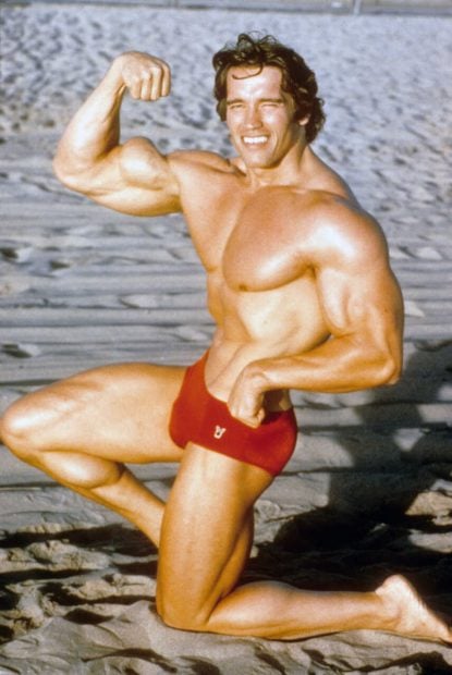 Arnold Schwarzenegger ejercicio