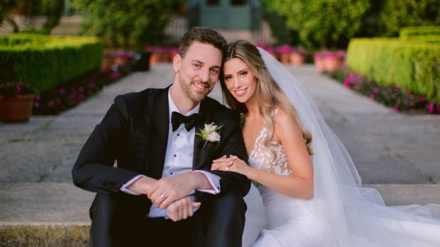 Pau Gasol y Catherine. (Foto: Europa Press)