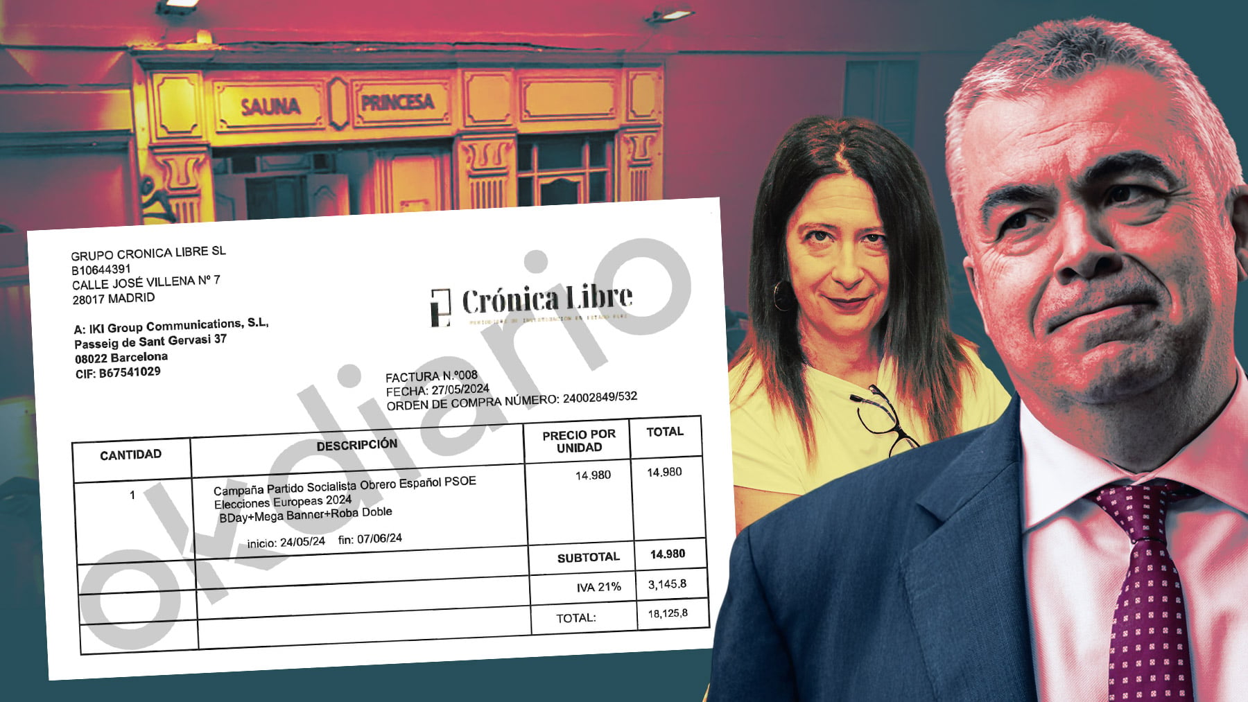 El PSOE pagó 18.000 € a una periodista de