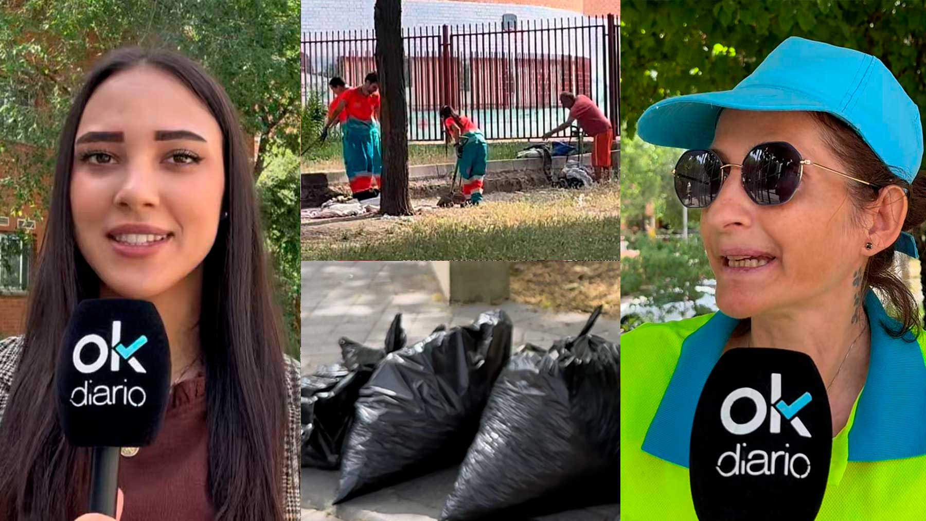 Lavado de cara exprés al barrio de Madrid que visitará el Papa: Ahora limpian, pero el resto del año no