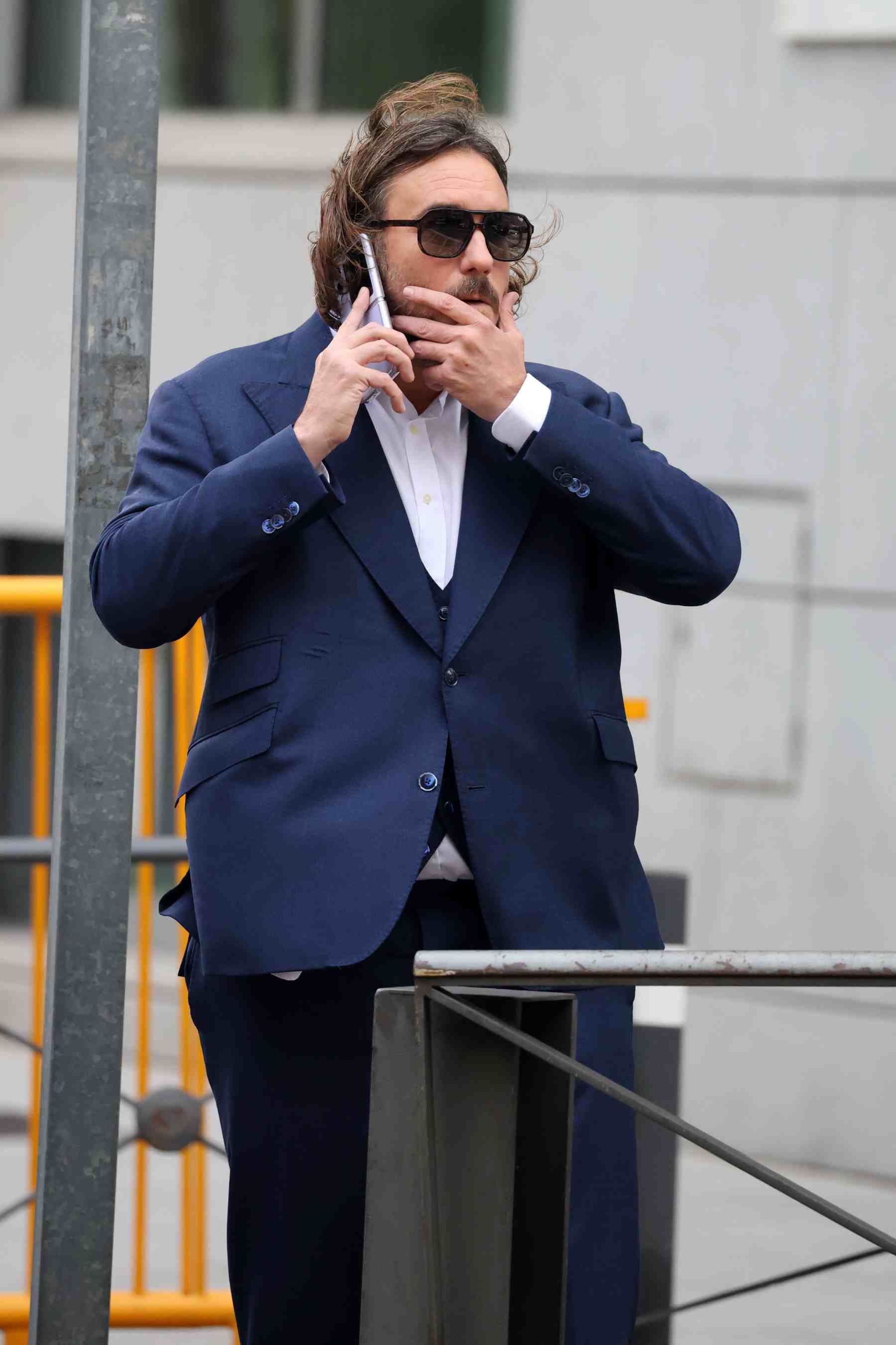 Francisco de Borb&oacute;n a las puertas de la Audiencia Nacional. (Foto: Europa Press)