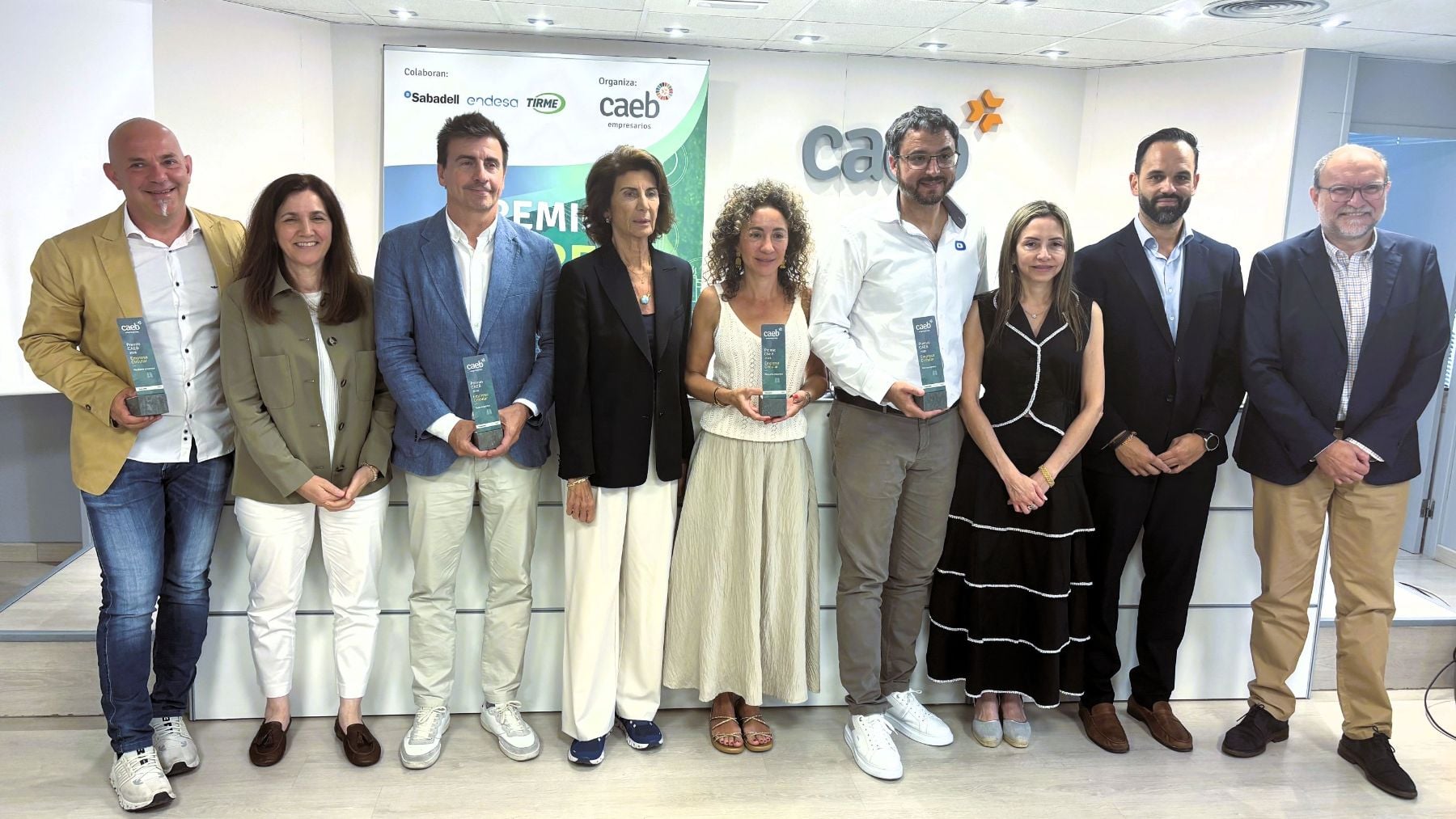 CAEB distingue los proyectos de Elohawk, Fruites i verdures Son March, Cap Rocat y Arabella Hospitality España