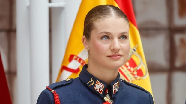 La princesa Leonor. (Foto: Europa Press)