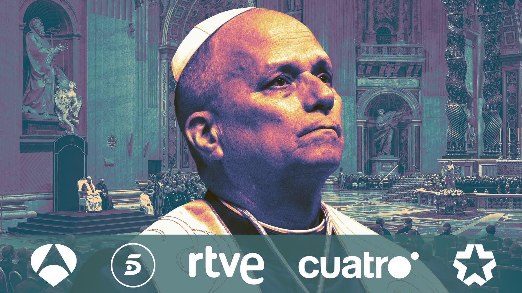 Las principales cadenas de televisión cubrirán la visita del Papa León XIV a España.