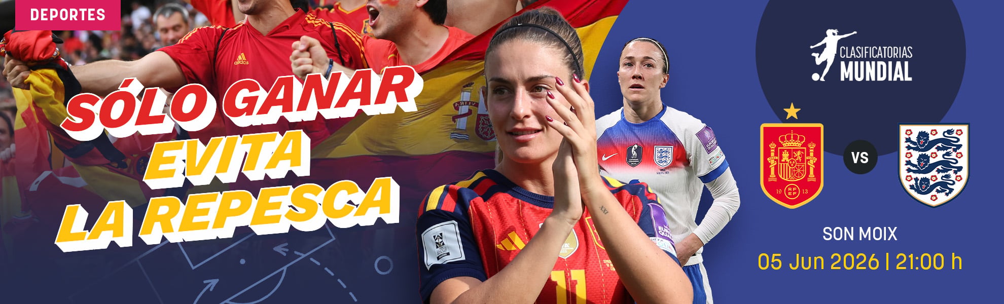 Sólo ganar evita la repesca del Mundial