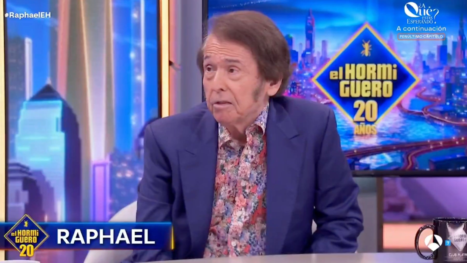 Raphael en ‘El Hormiguero’ (ANTENA 3).
