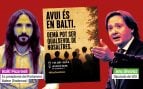 El ex presidente podemita del Parlament monta un aquelarre en los juzgados para su declaración por el «puto nazi» a Jorge Campos