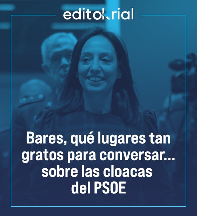 Bares, qué lugares tan gratos para conversar... sobre las cloacas del PSOE