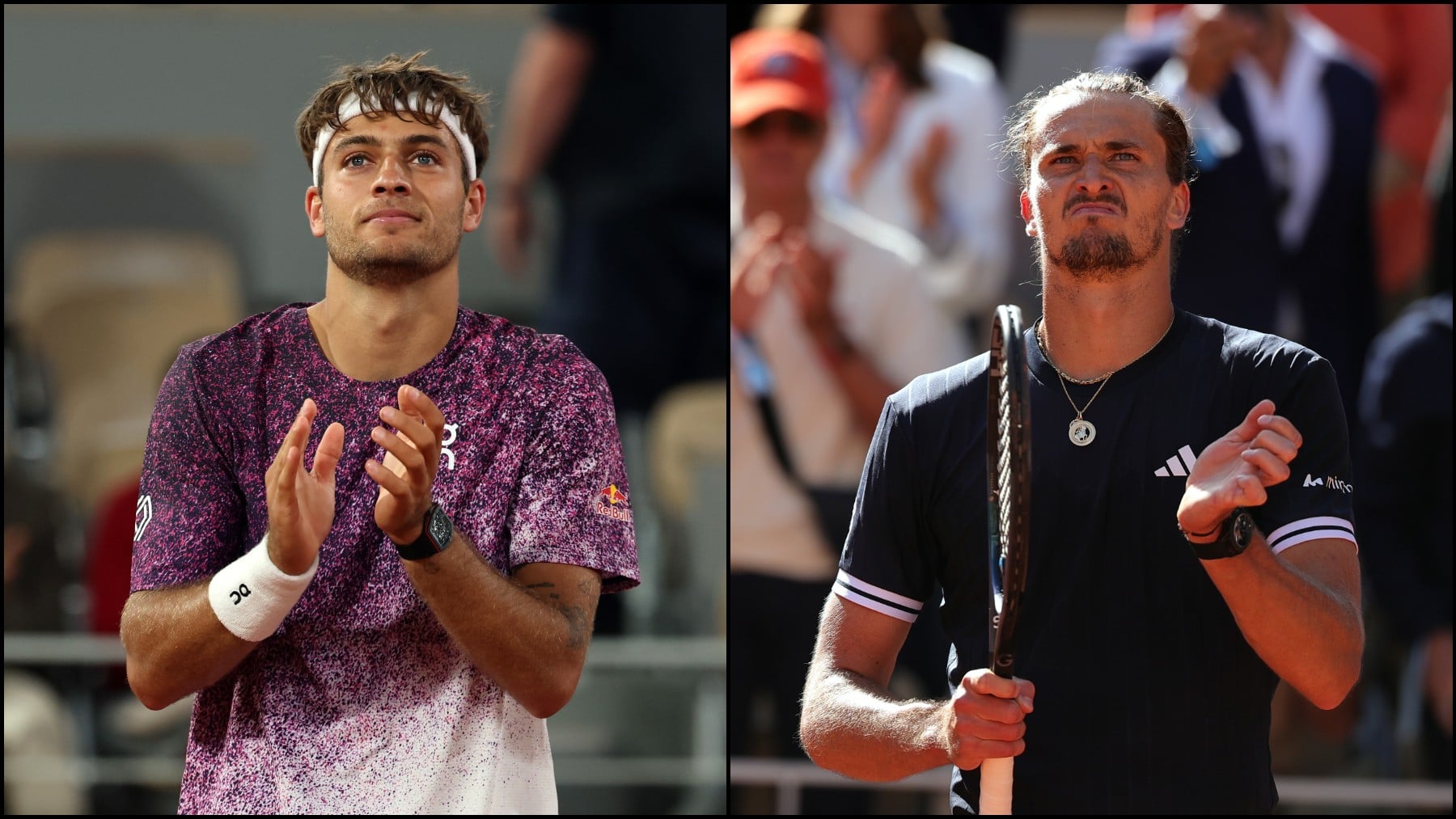 Un virus deja fuera de Roland Garros a Arnaldi y Cobolli accede sin jugar a la final contra Zverev
