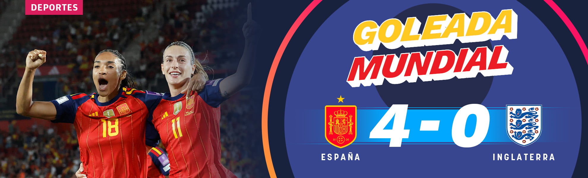 Goleada mundial