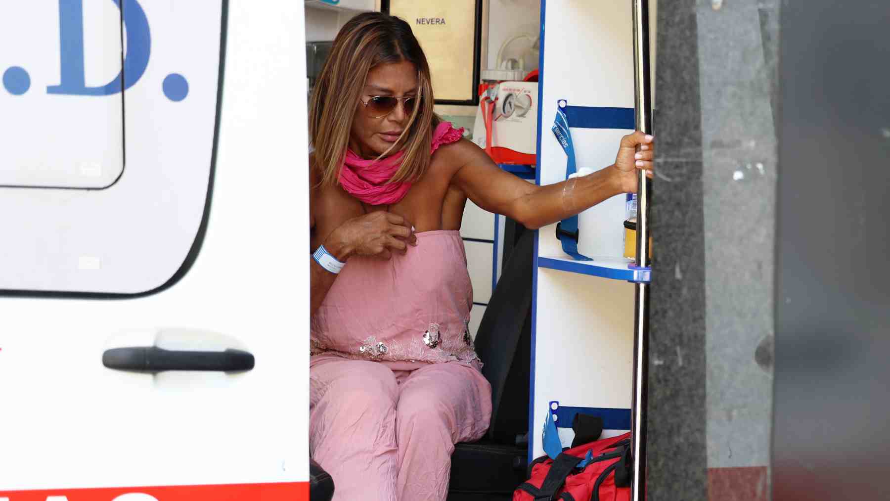 Ivonne Reyes recibe el alta médica tras ser operada de urgencias. (Foto: Europa Press)