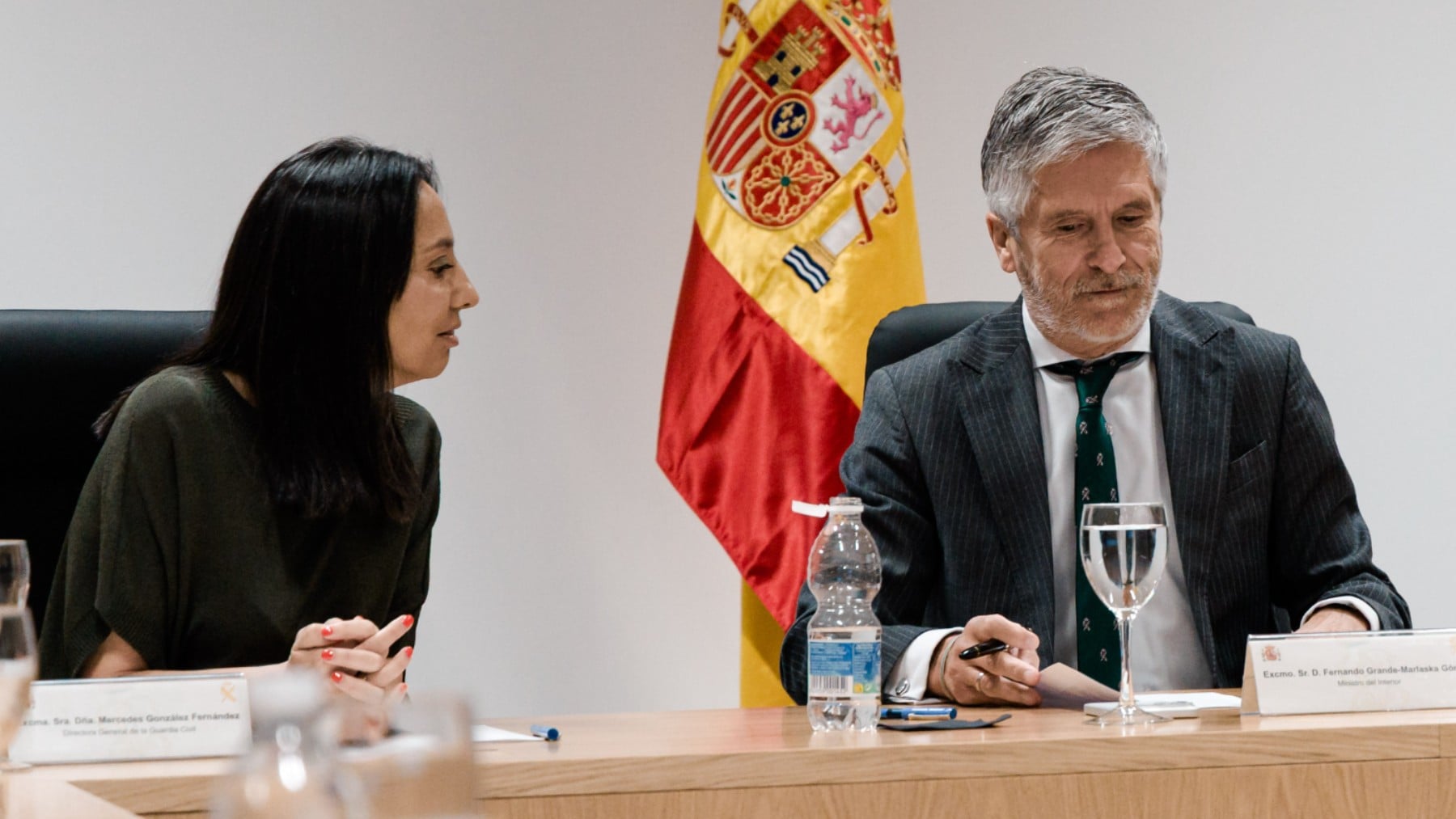 Marlaska admite las reuniones de la directora de la Guardia Civil con la cloaca que había negado pero no la destituye