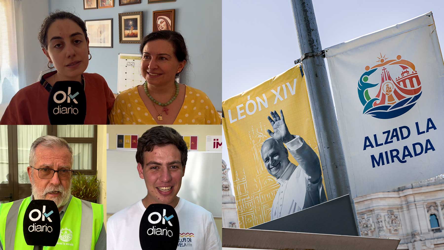 Así son los 20.000 voluntarios del Papa León XIV en Madrid: Ilusión, sin descanso y sonrisa de oreja a oreja