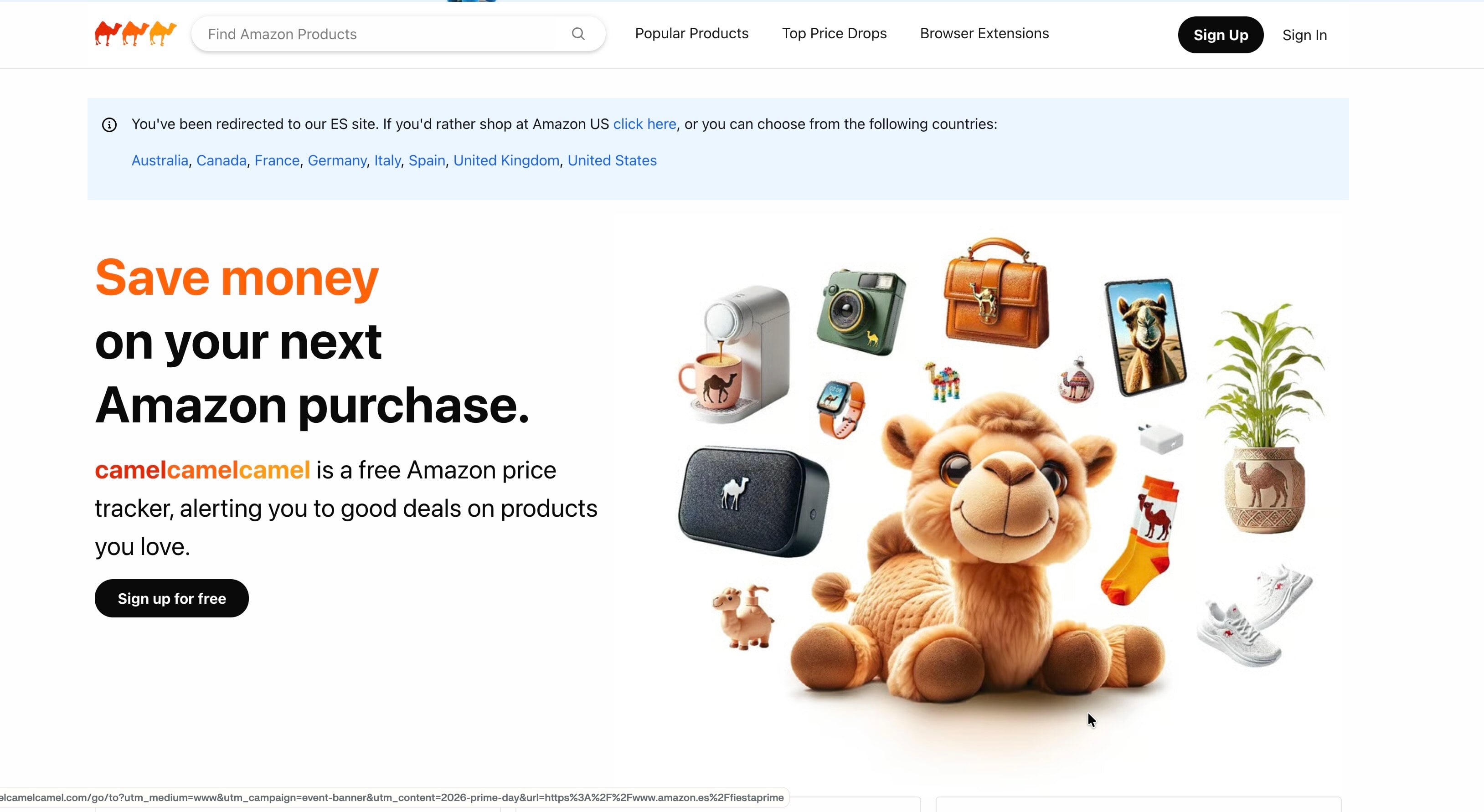seguimiento de precios de Amazon 