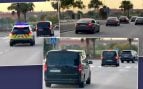 Sánchez llega al Primavera Sound escoltado por una comitiva de 7 coches, 2 furgonetas, una patrulla de los Mossos y un helicóptero