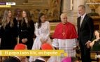 TVE apunta a Pedro Sánchez en una referncia del Papa a la gestión del Gobierno en geopolítica. Fuente: RTVE