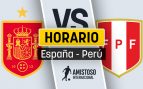 España Perú horario
