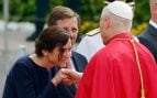TVE evita mostrar el momento en el que el Papa saluda a Ayuso
