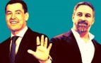 Pacto PP-Vox en Andalucía: Moreno y Abascal hablaron durante más de media hora en la ceremonia de bienvenida al Papa