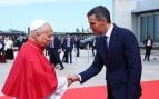 Sánchez demacrado Papa
