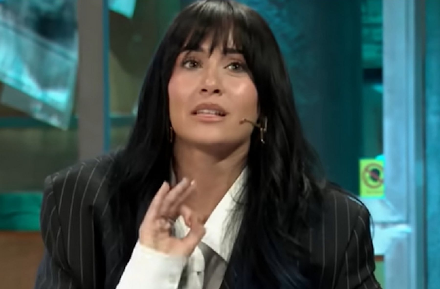 Aitana en un programa. (Foto: TVE)
