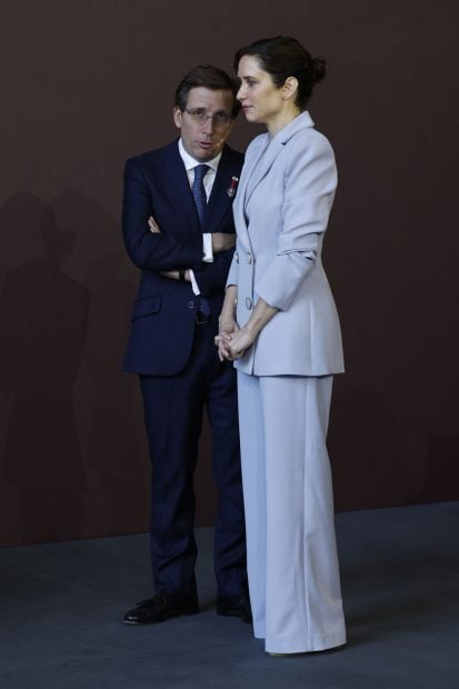 Ayuso con el alcalde de Madrid