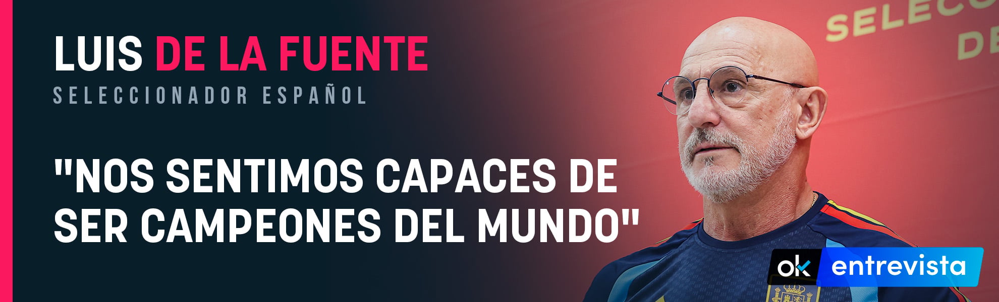 De la Fuente: Nos sentimos capaces de ser campeones del mundo