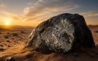 Meteorito en el Sahara, analizan meteorito con restos de planeta desaparecido, meteoritos de planetas desaparecidos, meteorito de otro planeta en la Tierra.