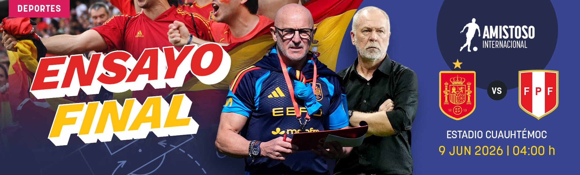 España-Perú: ensayo final