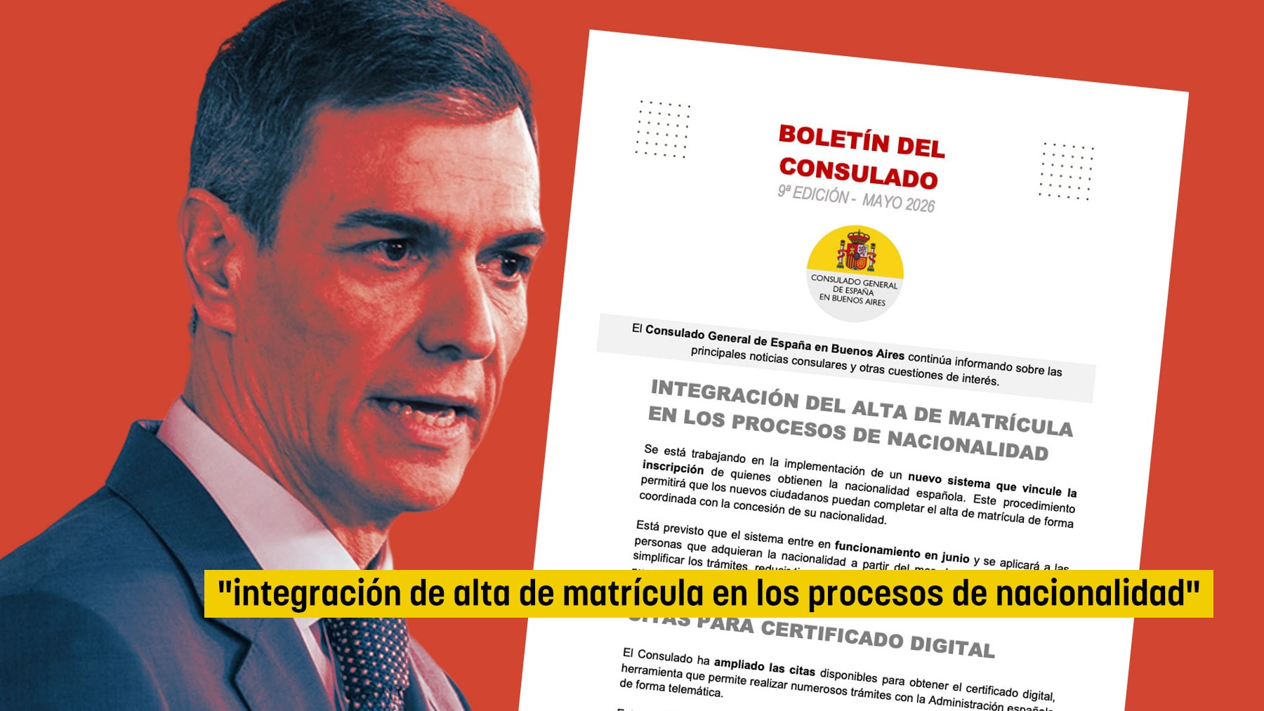El Gobierno elimina las trabas de los consulados que impedía