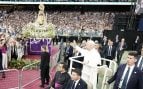 El Papa ante 80.000 fieles en el Bernabéu: «¡Hoy la Iglesia de Madrid ha hecho un golazo para siempre!»