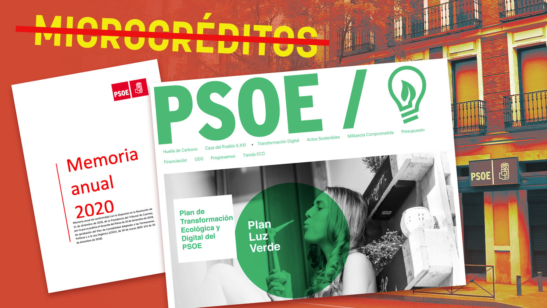 El PSOE no recogió en su memoria económica los mic