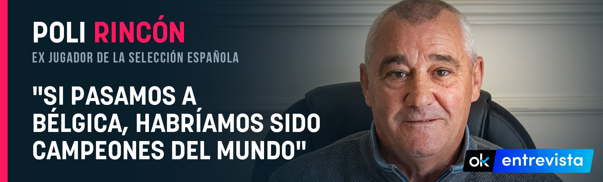Poli Rincón: Si pasamos a Bélgica, habríamos sido campeones del mundo