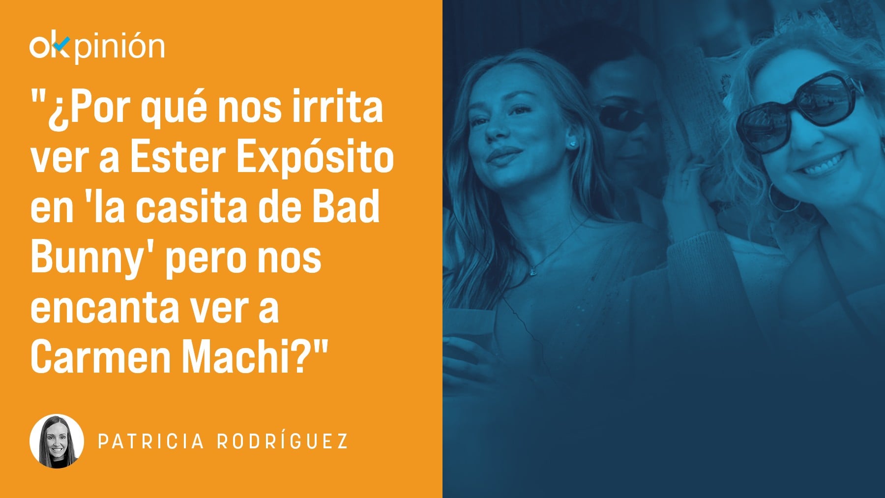 Ester, Carmen y el doble rasero