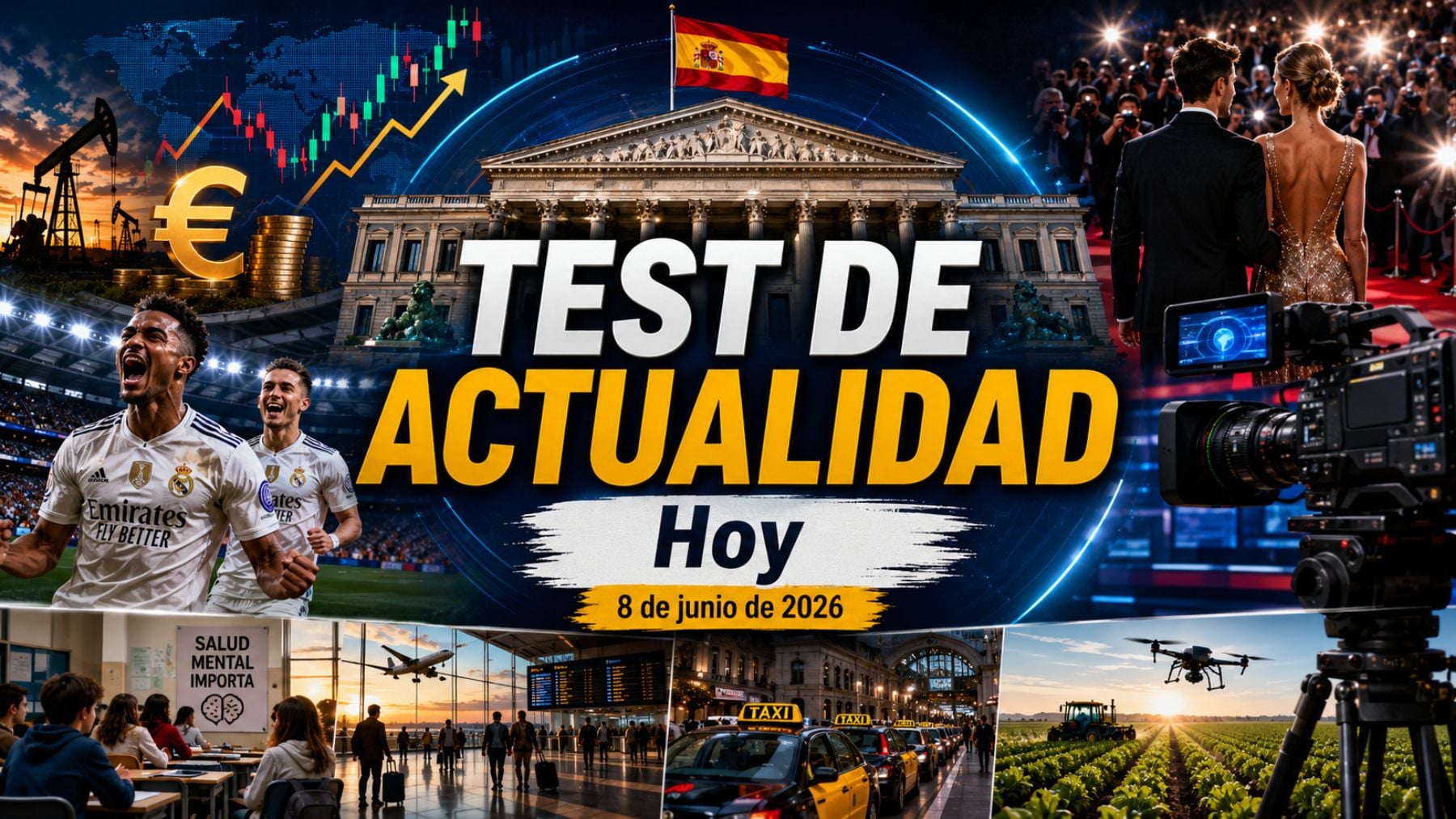 Test de actualidad diario: enfréntate a nuestro desafío de h