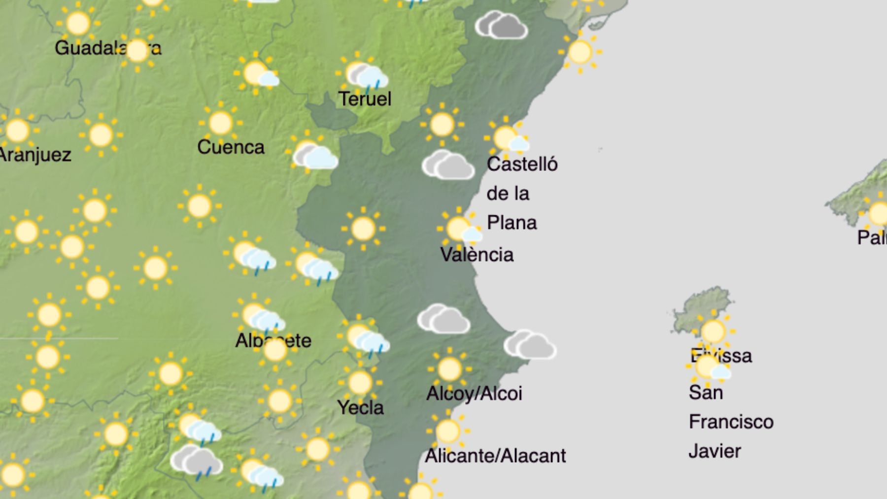 La AEMET avisa de un «descenso notable» de las temperaturas 