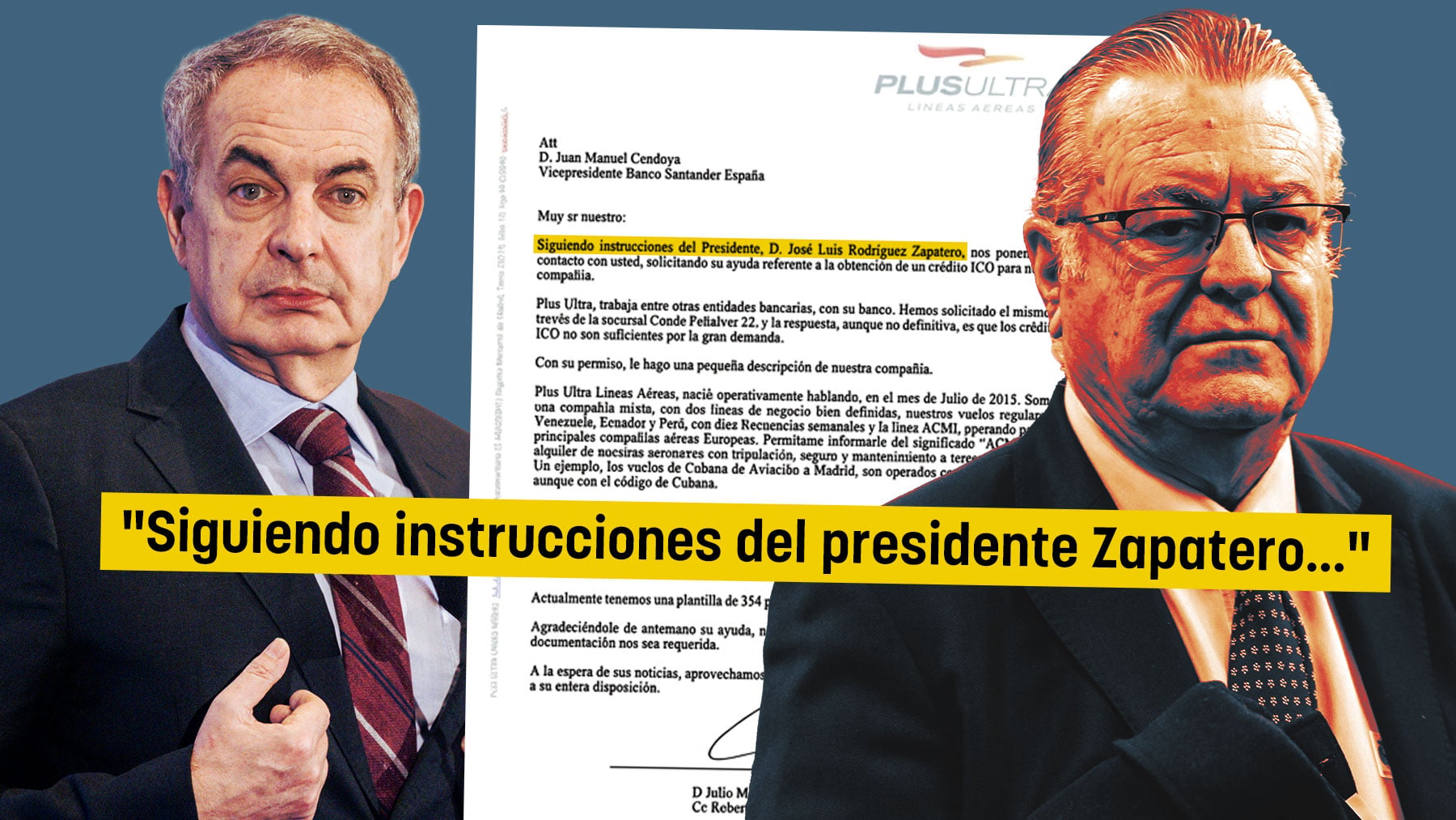 La carta que el dueño de Plus Ultra envió a los ba