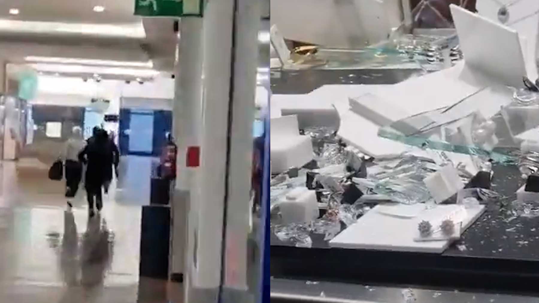 Las imágenes del asalto a una joyería de Torrelodo