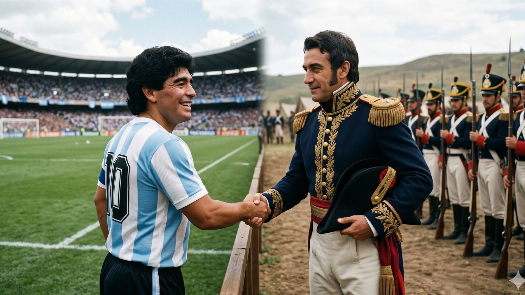 Nadie lo vio venir: aseguran que un ancestro de Maradona par
