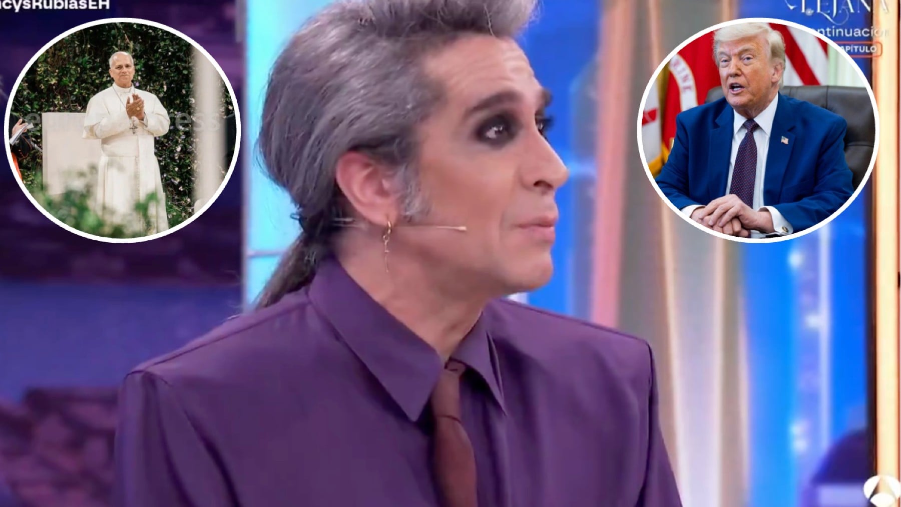 Mario Vaquerizo ( A3) haba del Papa León XIV (EP) y de Donald Trump (EP).