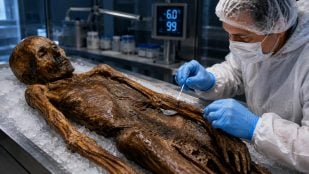 momia de Ötzi, momia Ötzi, momias con microorganismos vivos, momias.