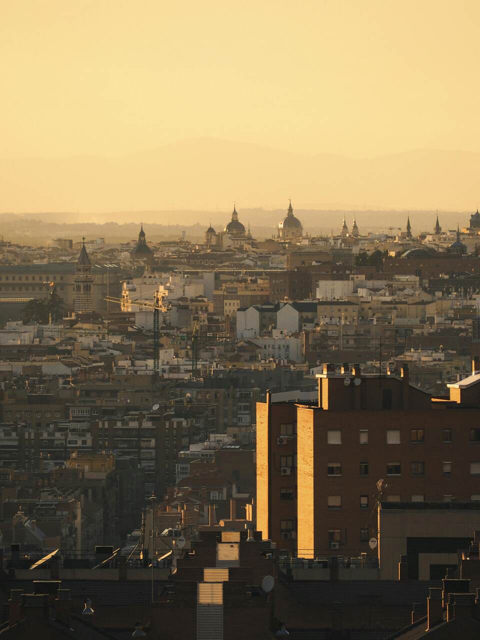 atardecer Madrid