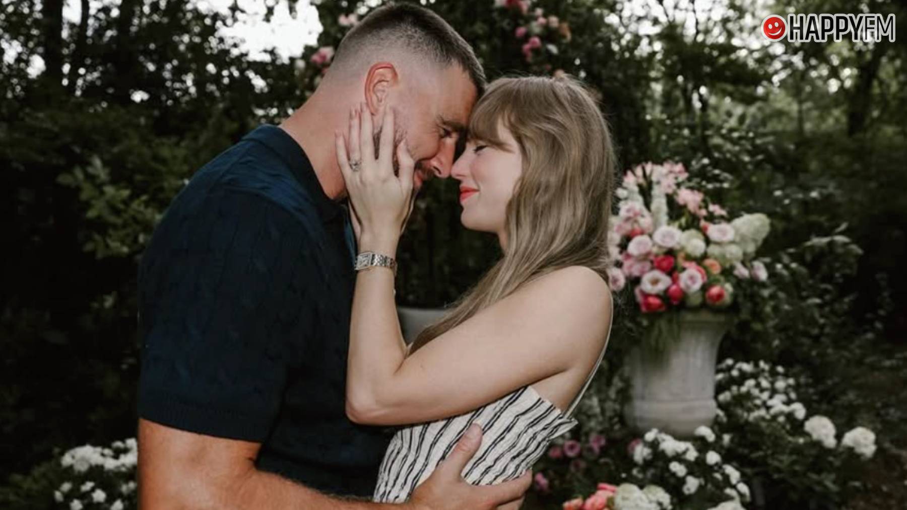 Travis Kelce y Taylor Swift. (Instagram de la artista)