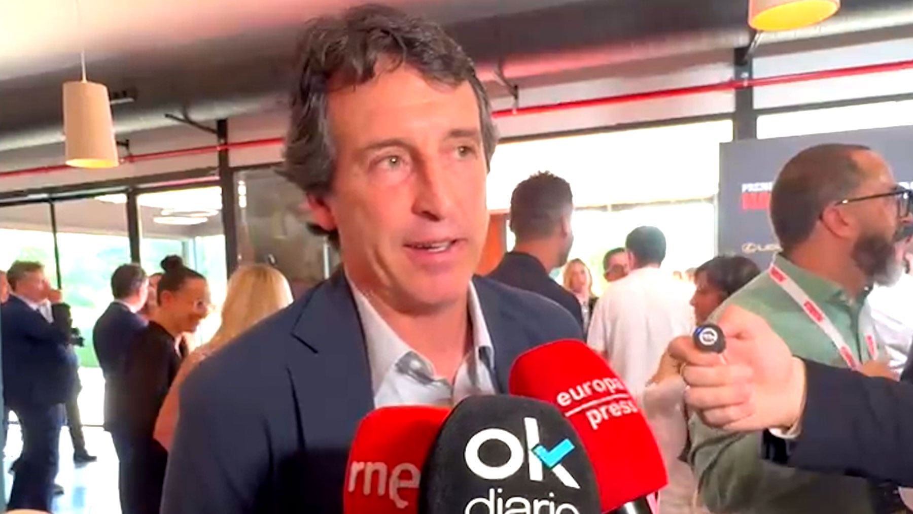 Unai Emery: «¿Entrenar a la Selección? Puede ser 