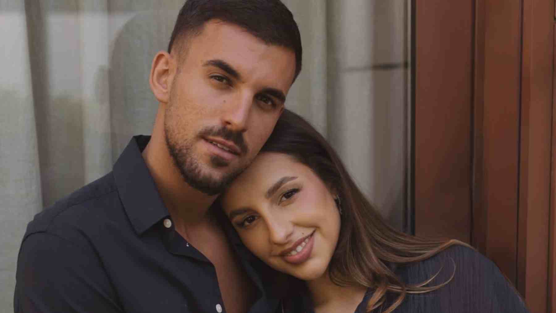 Dani Ceballos y Luna Serrat en Madrid. (Foto: RRSS)