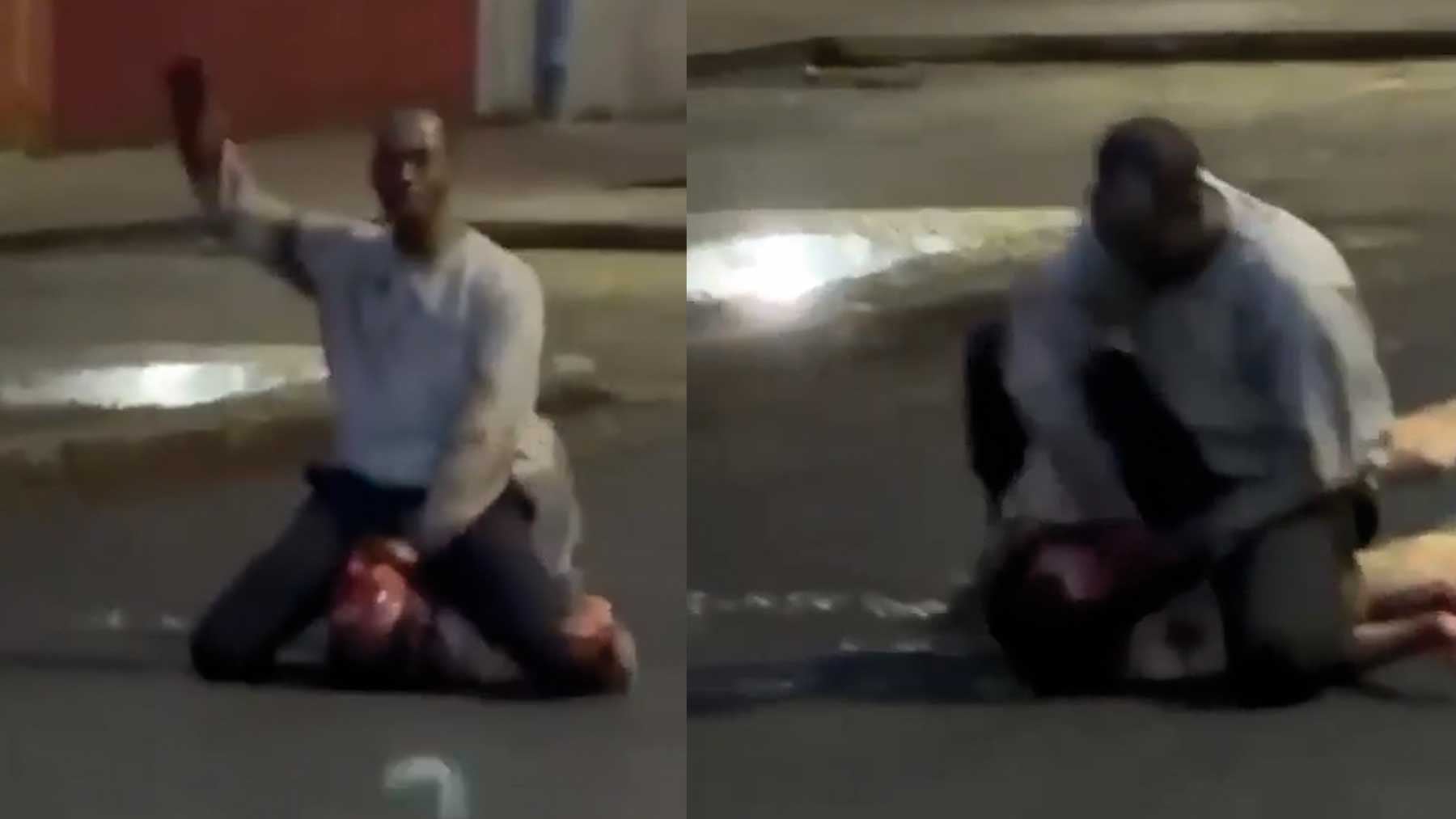 Un inmigrante trata de decapitar a otro hombre en 