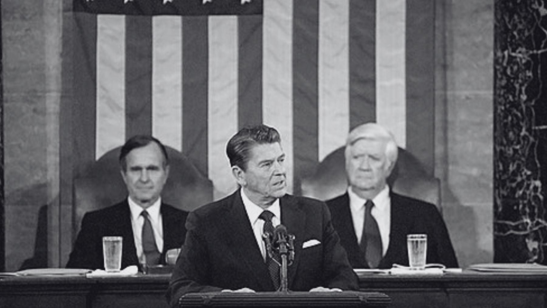 Ronald Reagan: «El gobierno no es la solución a nu