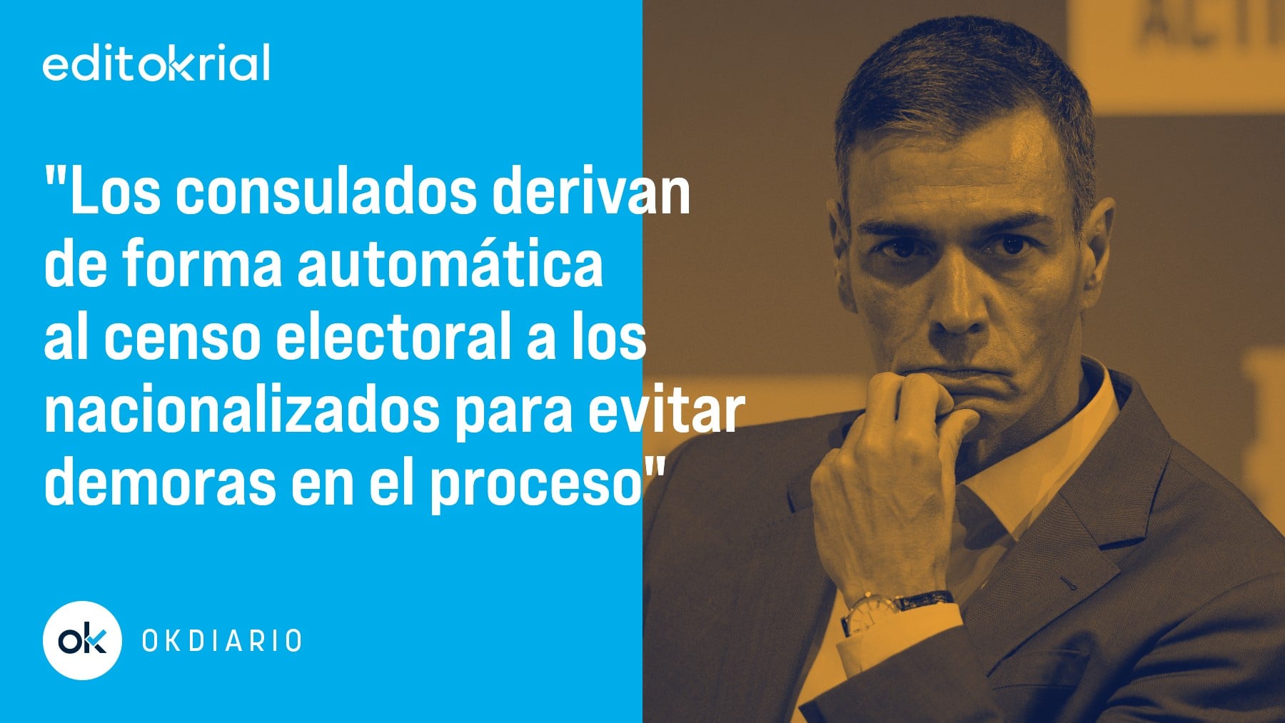 Sánchez pone la máquina de fabricar ‘españoles’ a 
