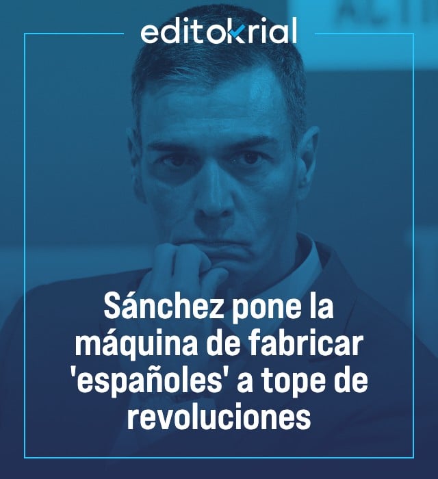 Sánchez pone la máquina de fabricar